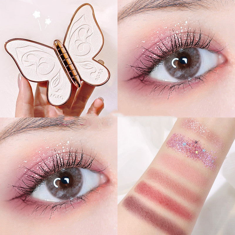 Pearl Sequins Butterfly Eyeshadow Palette