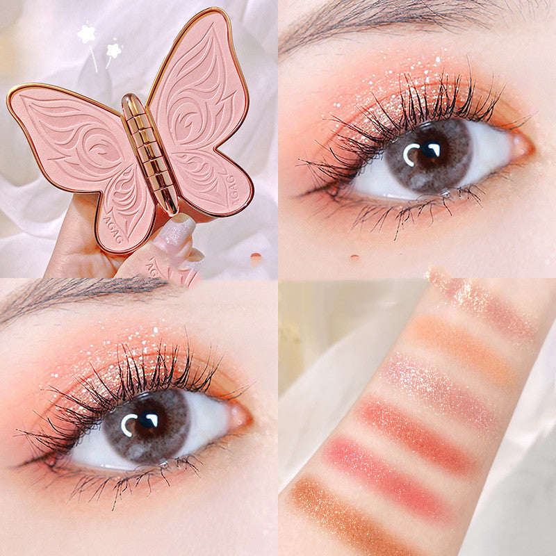 Pearl Sequins Butterfly Eyeshadow Palette