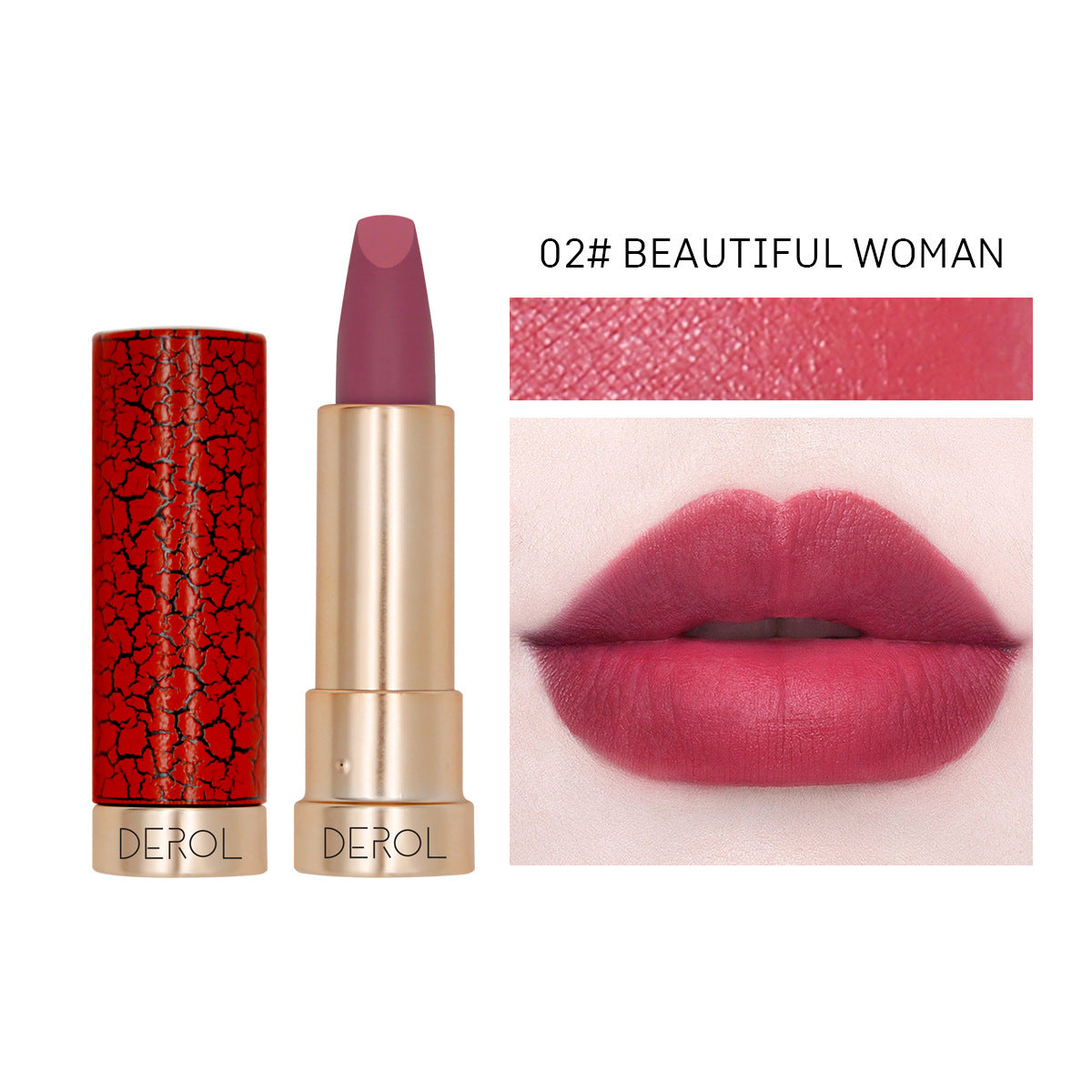 Waterproof And Moisturizing Velvet Matte Lipstick