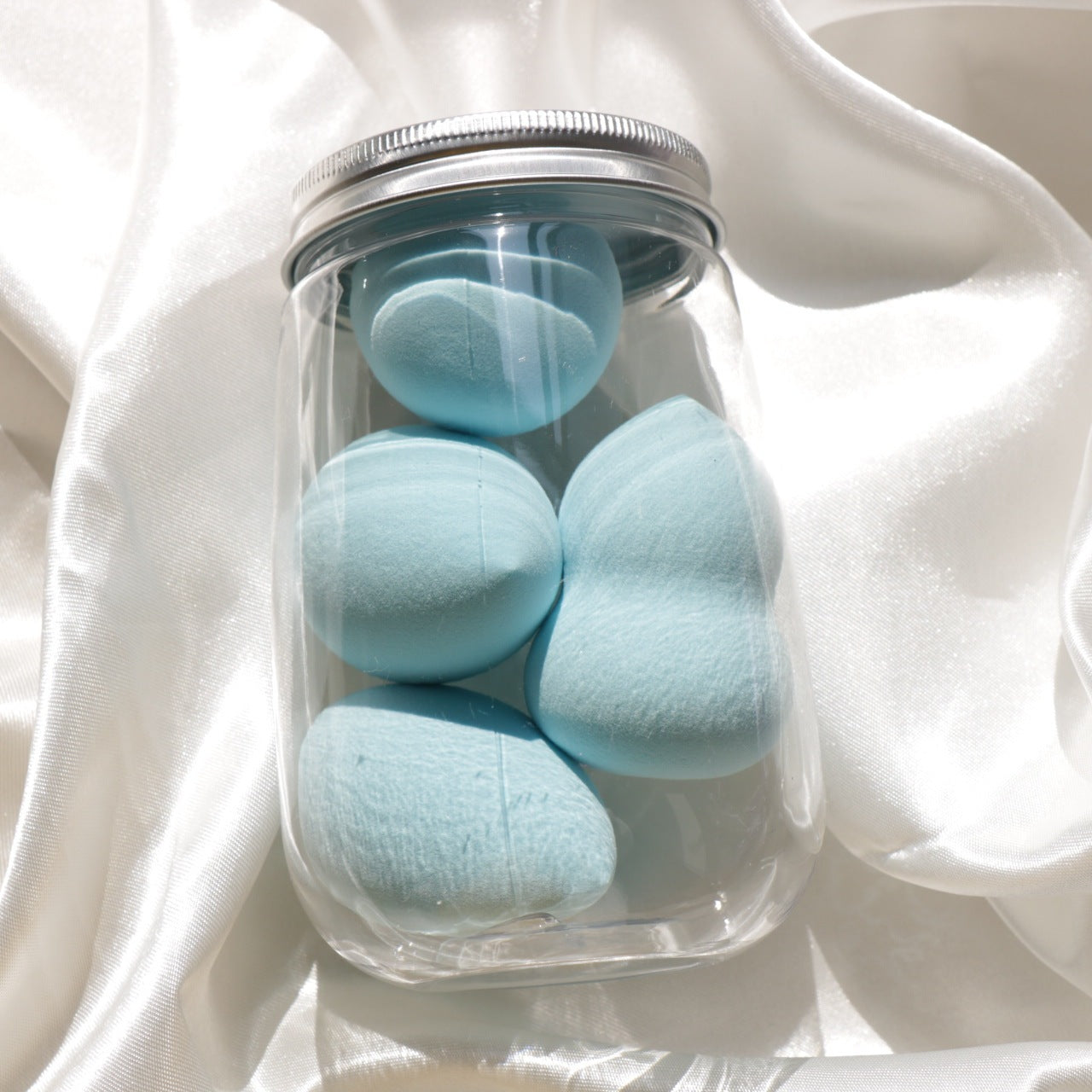 Canned Beauty Makeup Puff Sponge Set
