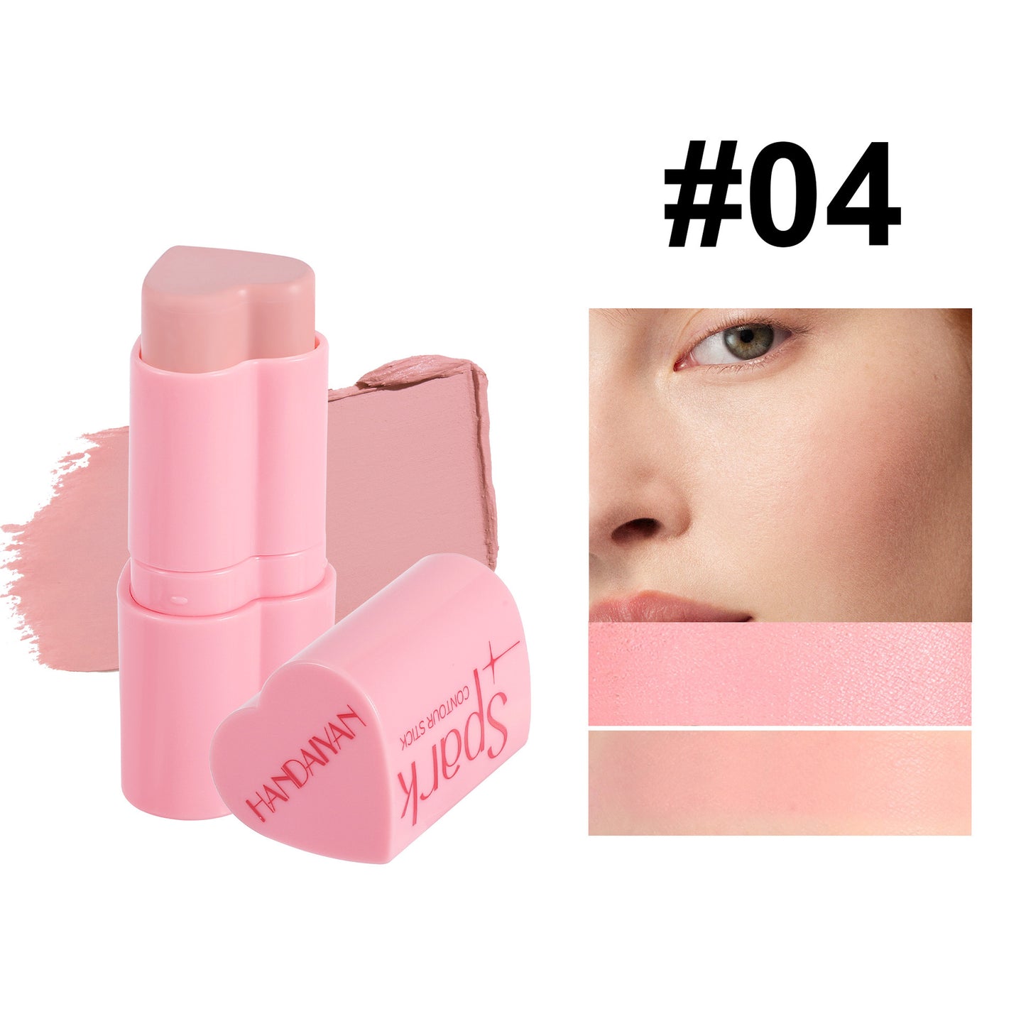 Handaiyan Heart Shaped Contour Stick