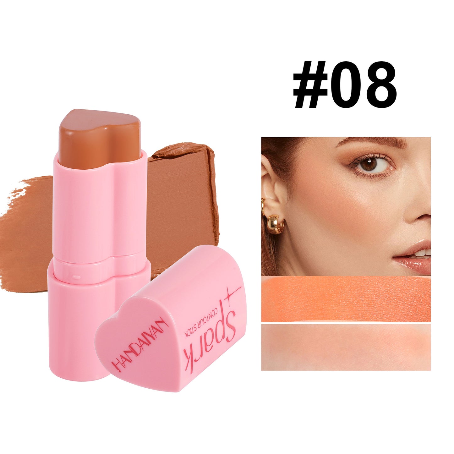 Handaiyan Heart Shaped Contour Stick