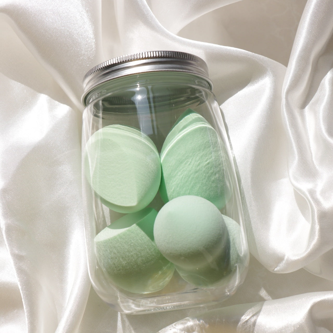 Canned Beauty Makeup Puff Sponge Set