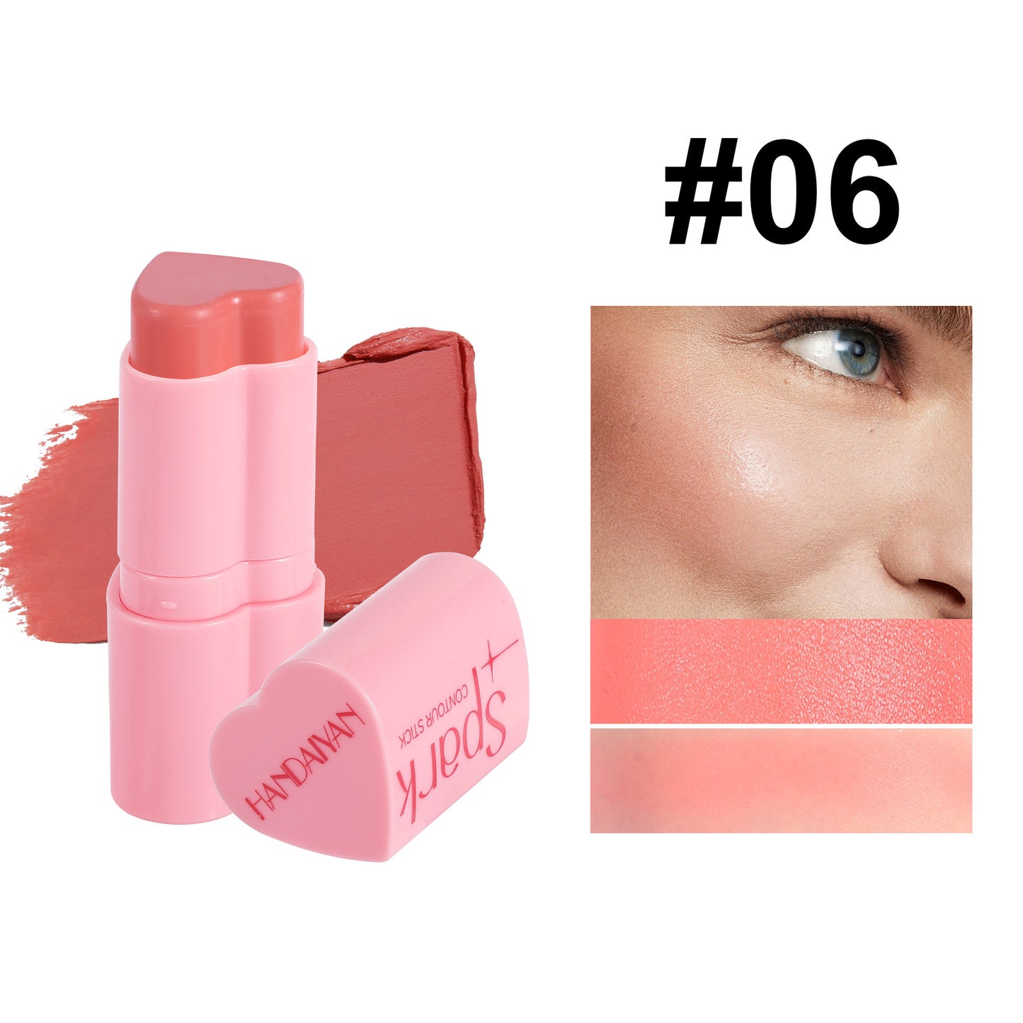 Handaiyan Heart Shaped Contour Stick