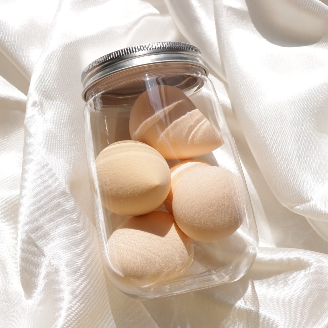 Canned Beauty Makeup Puff Sponge Set