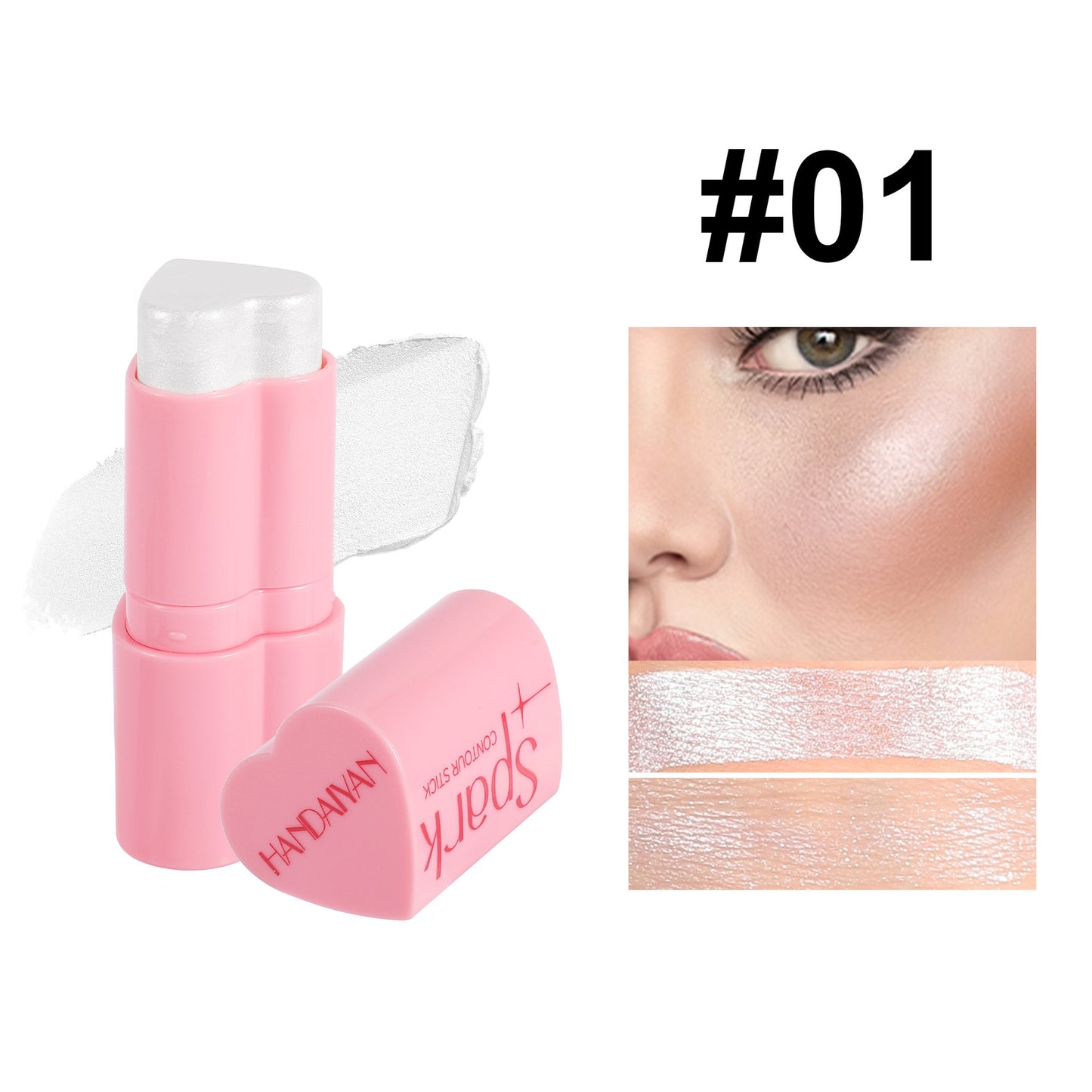 Handaiyan Heart Shaped Contour Stick