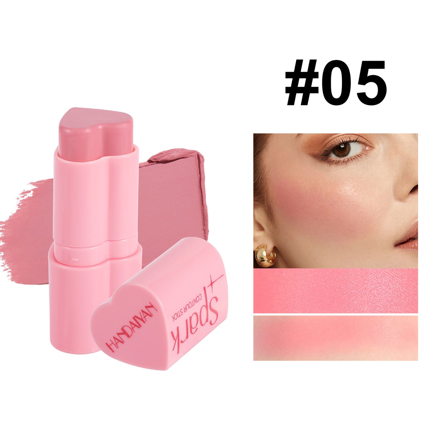 Handaiyan Heart Shaped Contour Stick