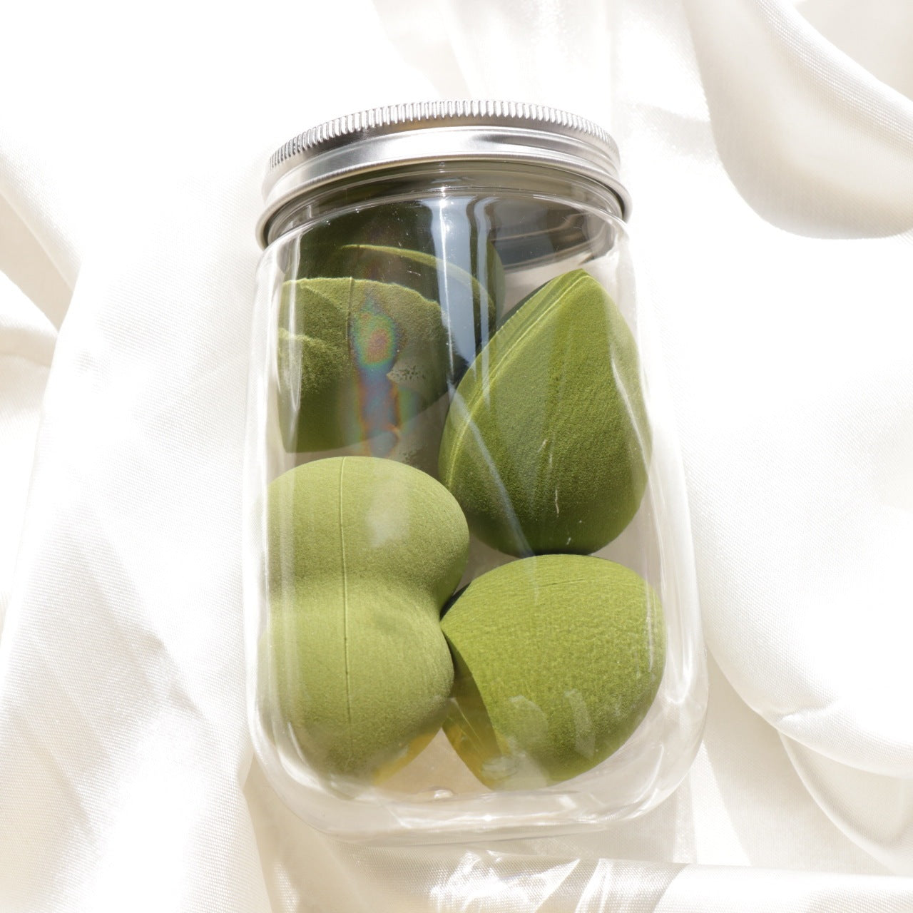 Canned Beauty Makeup Puff Sponge Set