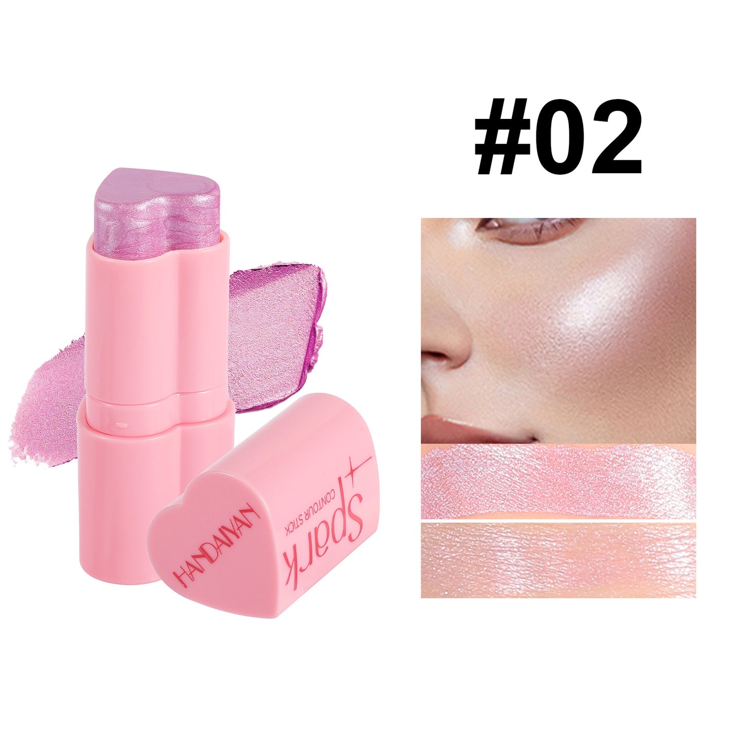 Handaiyan Heart Shaped Contour Stick