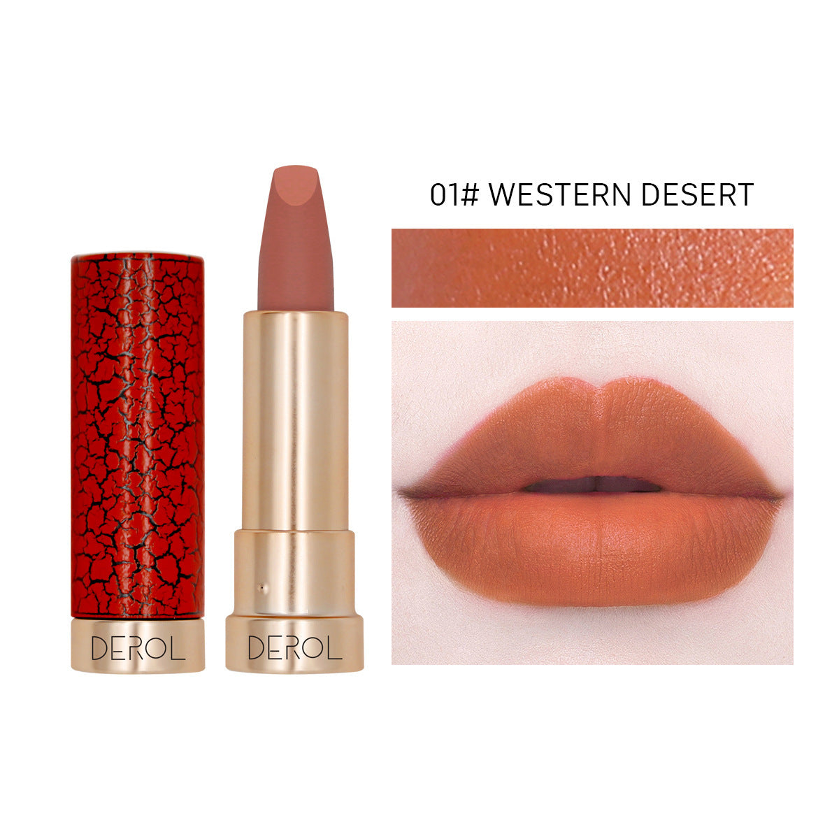Waterproof And Moisturizing Velvet Matte Lipstick