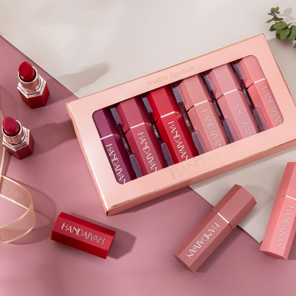 Six Matte Waterproof Lipstick Box Set