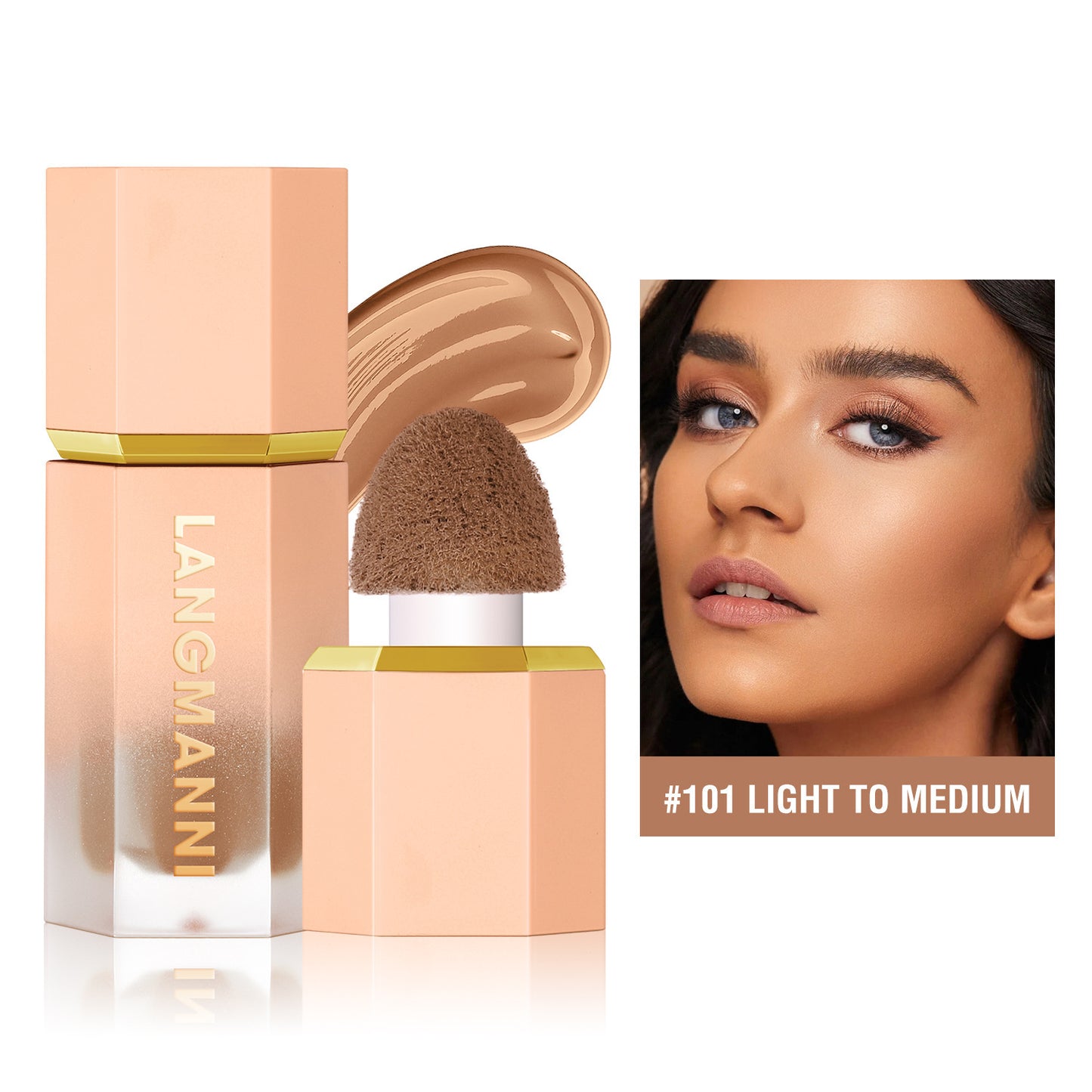 Three-color Liquid Face Shadow Contour