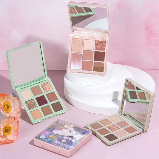 Pearl Matte Glitter Eyeshadow Palette