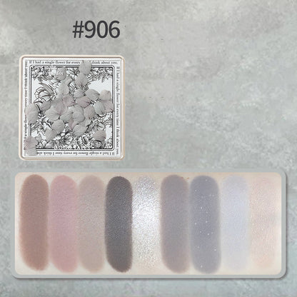 Pearl Matte Glitter Eyeshadow Palette