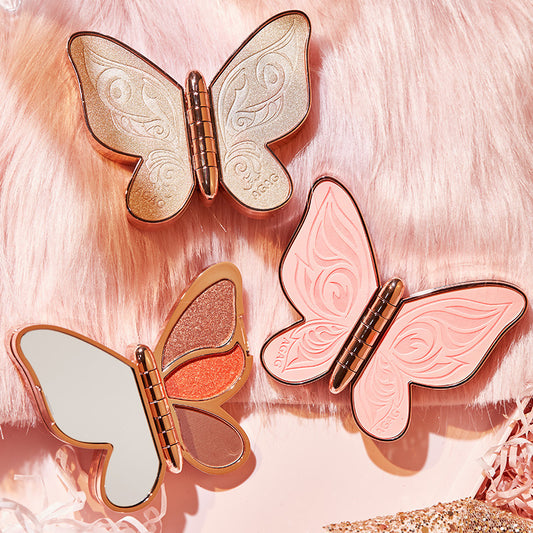 Pearl Sequins Butterfly Eyeshadow Palette