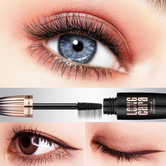 4D Silk Long Curling Fiber Eyelash Mascara