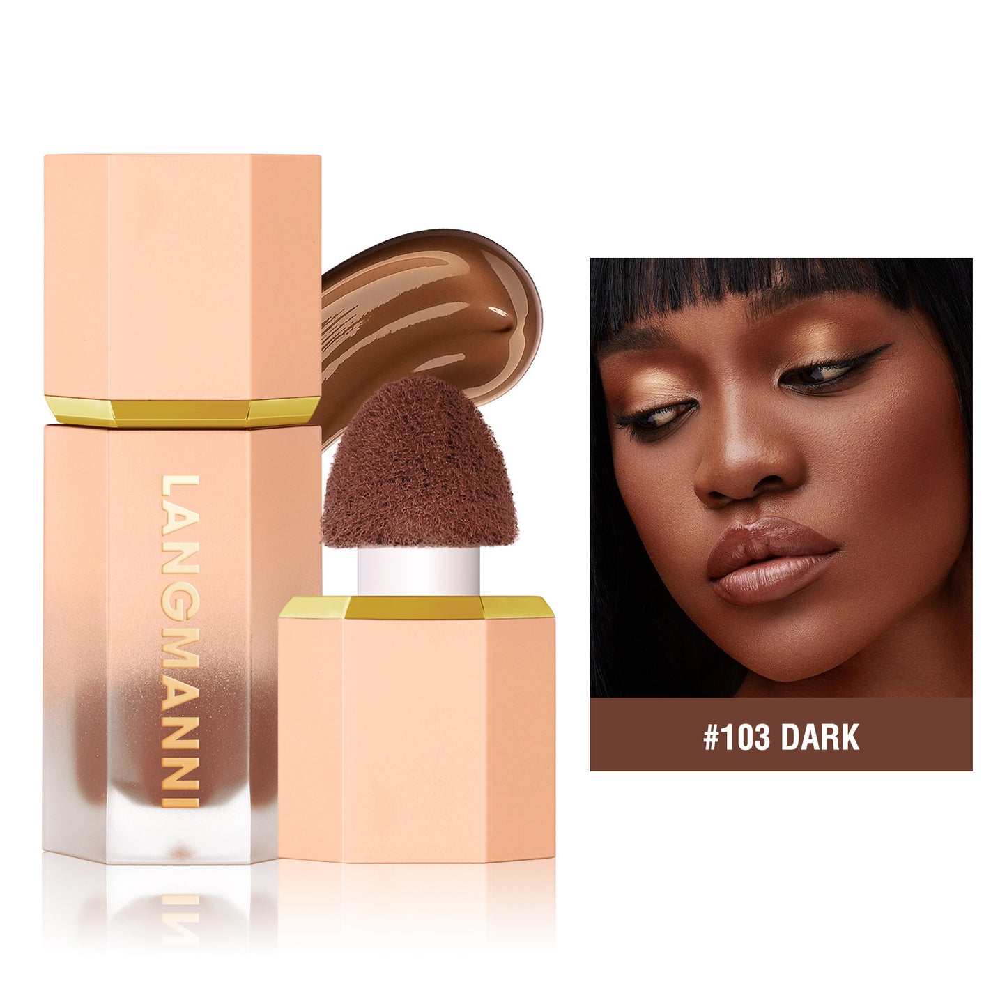 Three-color Liquid Face Shadow Contour