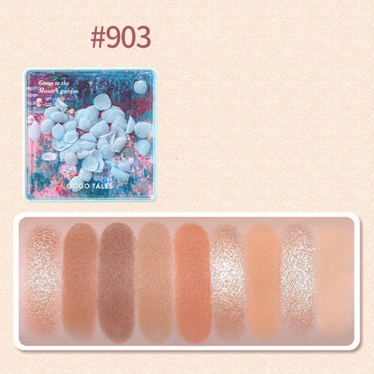 Pearl Matte Glitter Eyeshadow Palette
