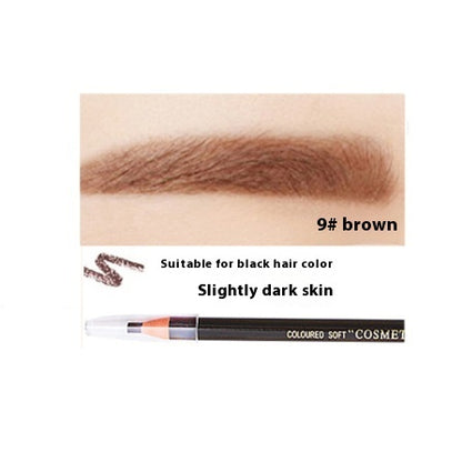 Hens Coloured Soft Cosmetic Art Eyebrow Pen