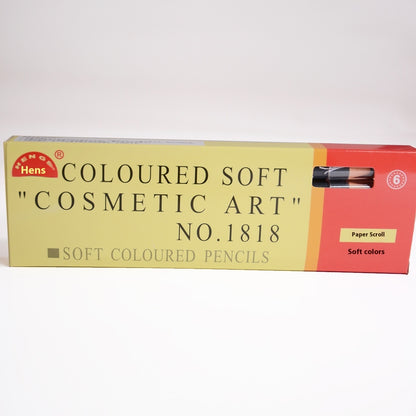 Hens Coloured Soft Cosmetic Art Eyebrow Pen