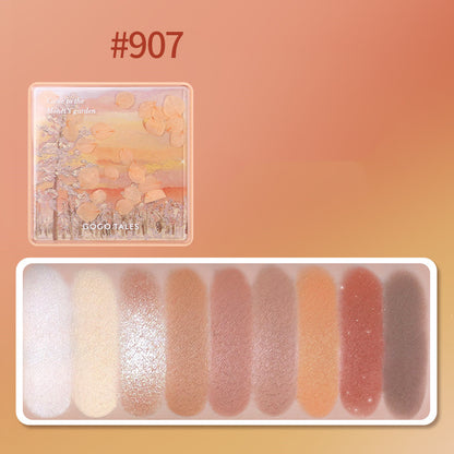 Pearl Matte Glitter Eyeshadow Palette