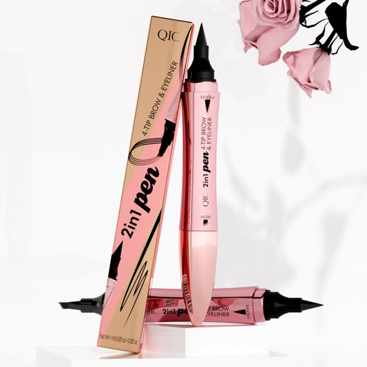 Double-Headed 3D Micro-Carved Liquid Eyeliner