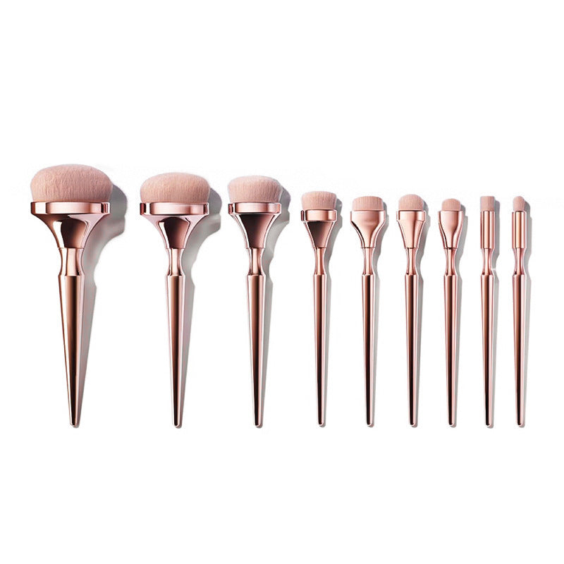 Beginner Liquid Foundation Makeup Brush Set