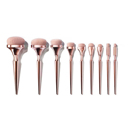 Beginner Liquid Foundation Makeup Brush Set